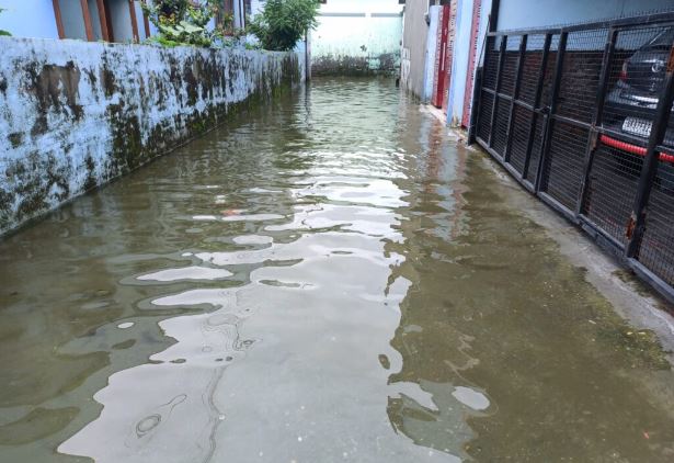 गीता इन्क्लेवः मौसम विभाग के अलर्ट शुरू, नहीं हो पाया जल निकासी का प्रबंध