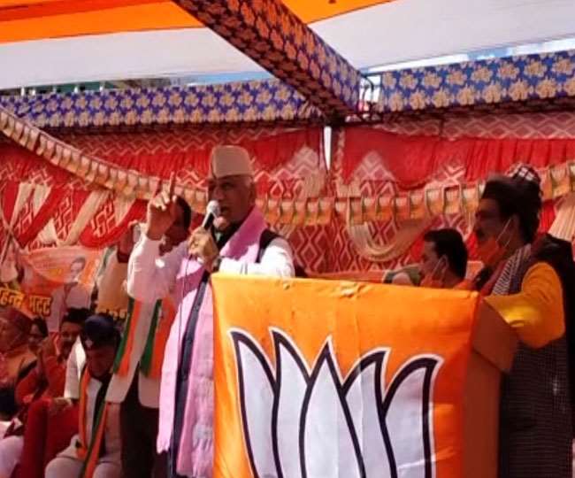 चमोली में गरजे भाजपा के स्टार प्रचारक वीके सिंह, जनता से मांगा एक और मौका