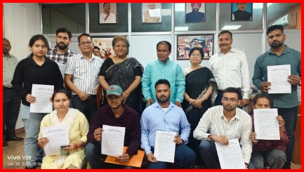 स्वास्थ्य विभाग में 9 मृतक आश्रितों को मिली नौकरी