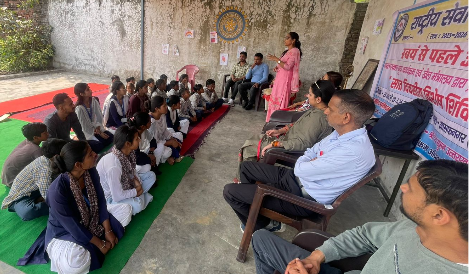 युवाओं को मेहनत और लगन के साथ आगे बढ़ने के लिए प्रेरित किया