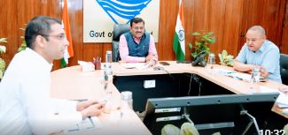 मुख्य सचिव ने सचिवालय स्थित अपने सभागार में पर्यटन विभाग की समीक्षा की