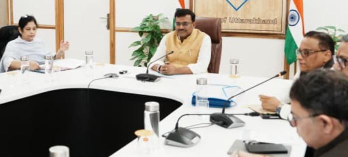 स्प्रिंग एंड रिवर रेज्युविनेशन अथॉरिटी (SARRA )की उच्च स्तरीय समिति की बैठक